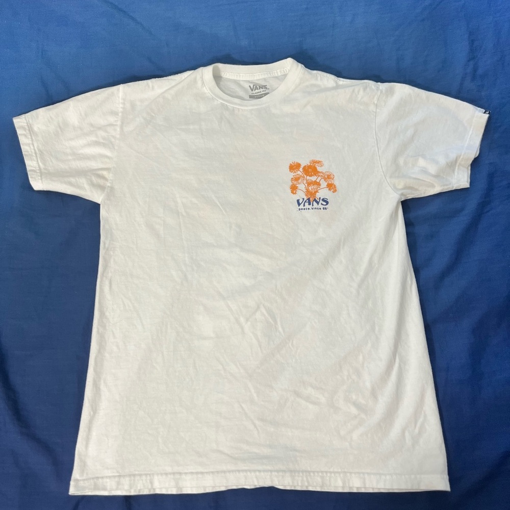 Vans “Flower, Skeleton” Graphic Tee